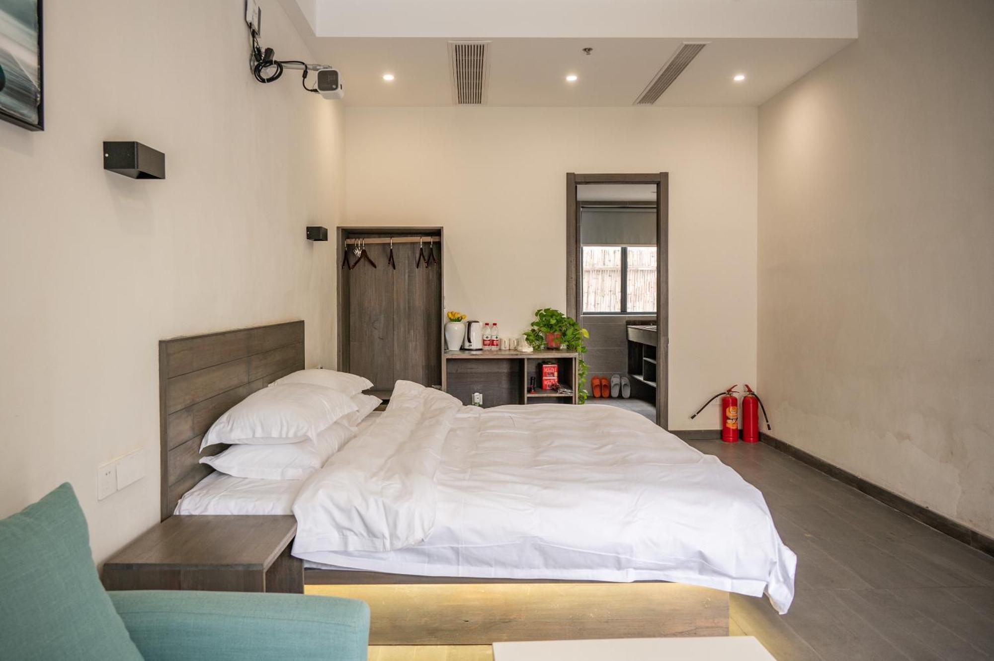 Tingjian Musu Private Soup Design Homestay - South Gate Of Wuzhen Xizha Scenic Area Tongxiang Eksteriør bilde