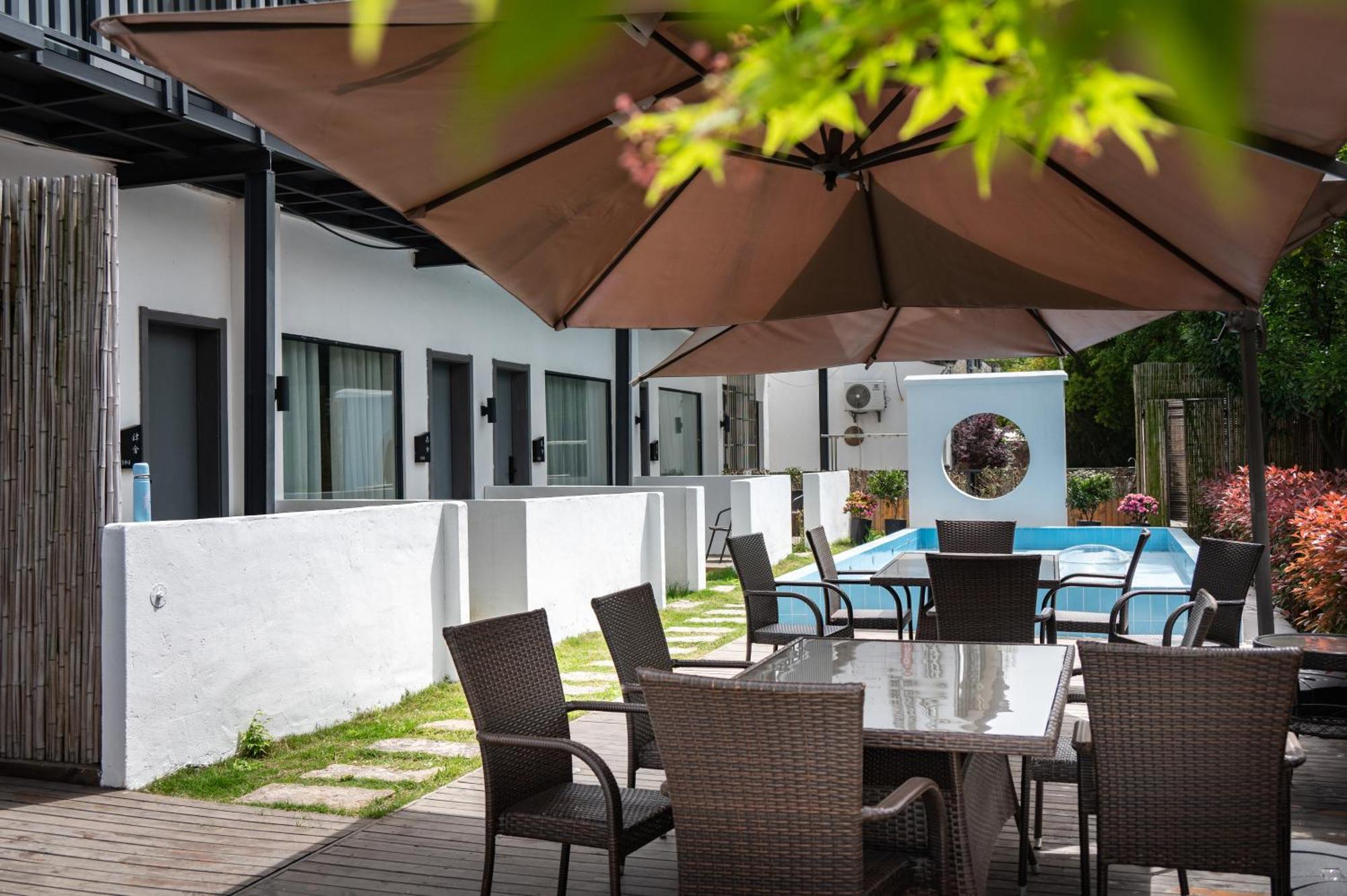 Tingjian Musu Private Soup Design Homestay - South Gate Of Wuzhen Xizha Scenic Area Tongxiang Eksteriør bilde