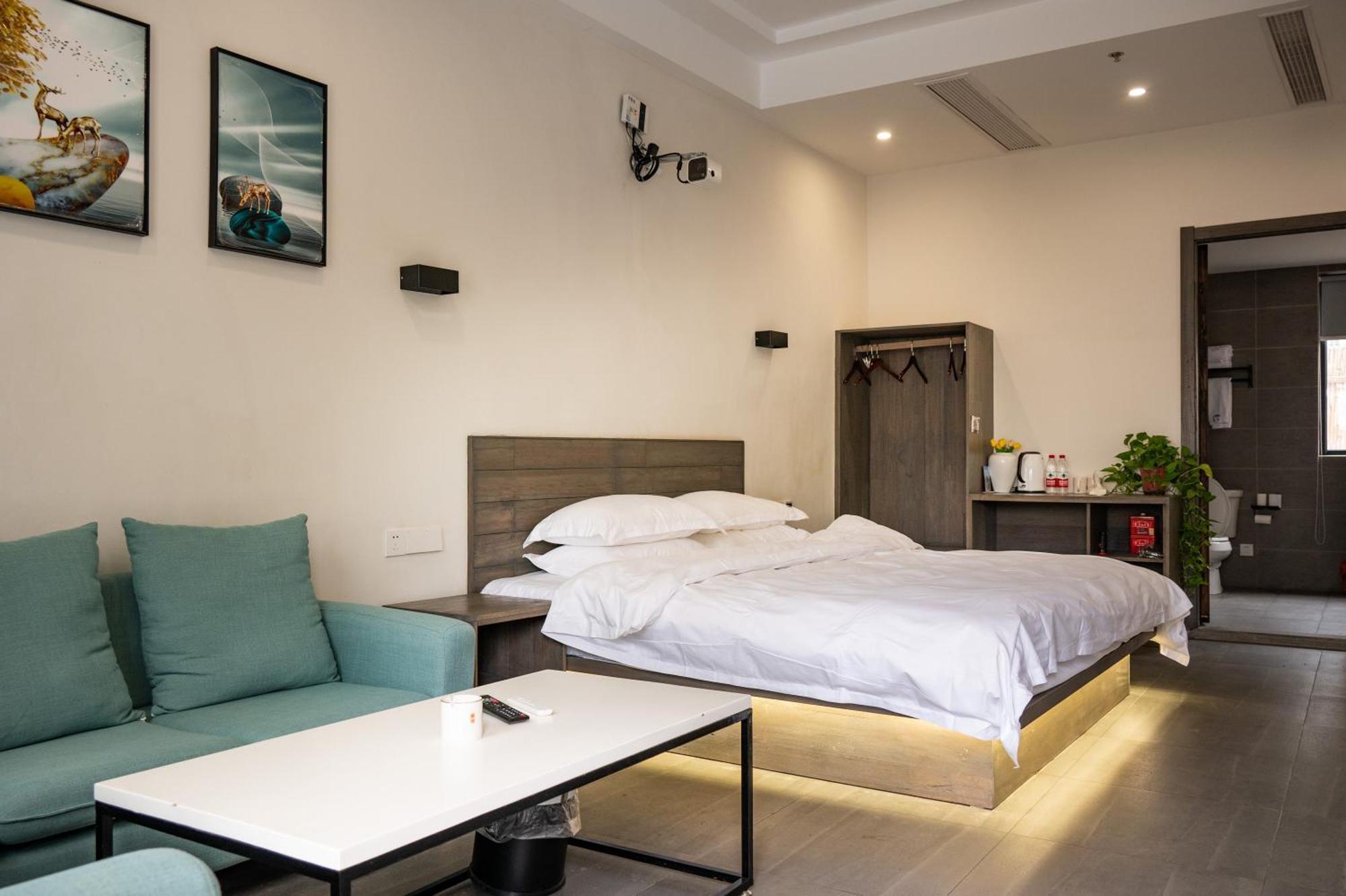 Tingjian Musu Private Soup Design Homestay - South Gate Of Wuzhen Xizha Scenic Area Tongxiang Eksteriør bilde
