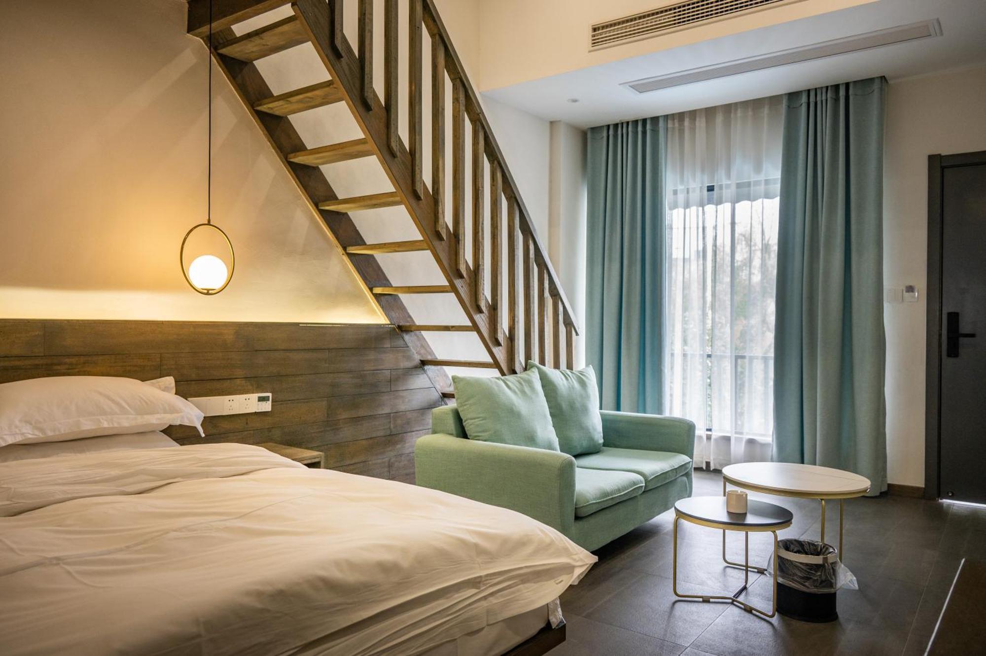 Tingjian Musu Private Soup Design Homestay - South Gate Of Wuzhen Xizha Scenic Area Tongxiang Eksteriør bilde