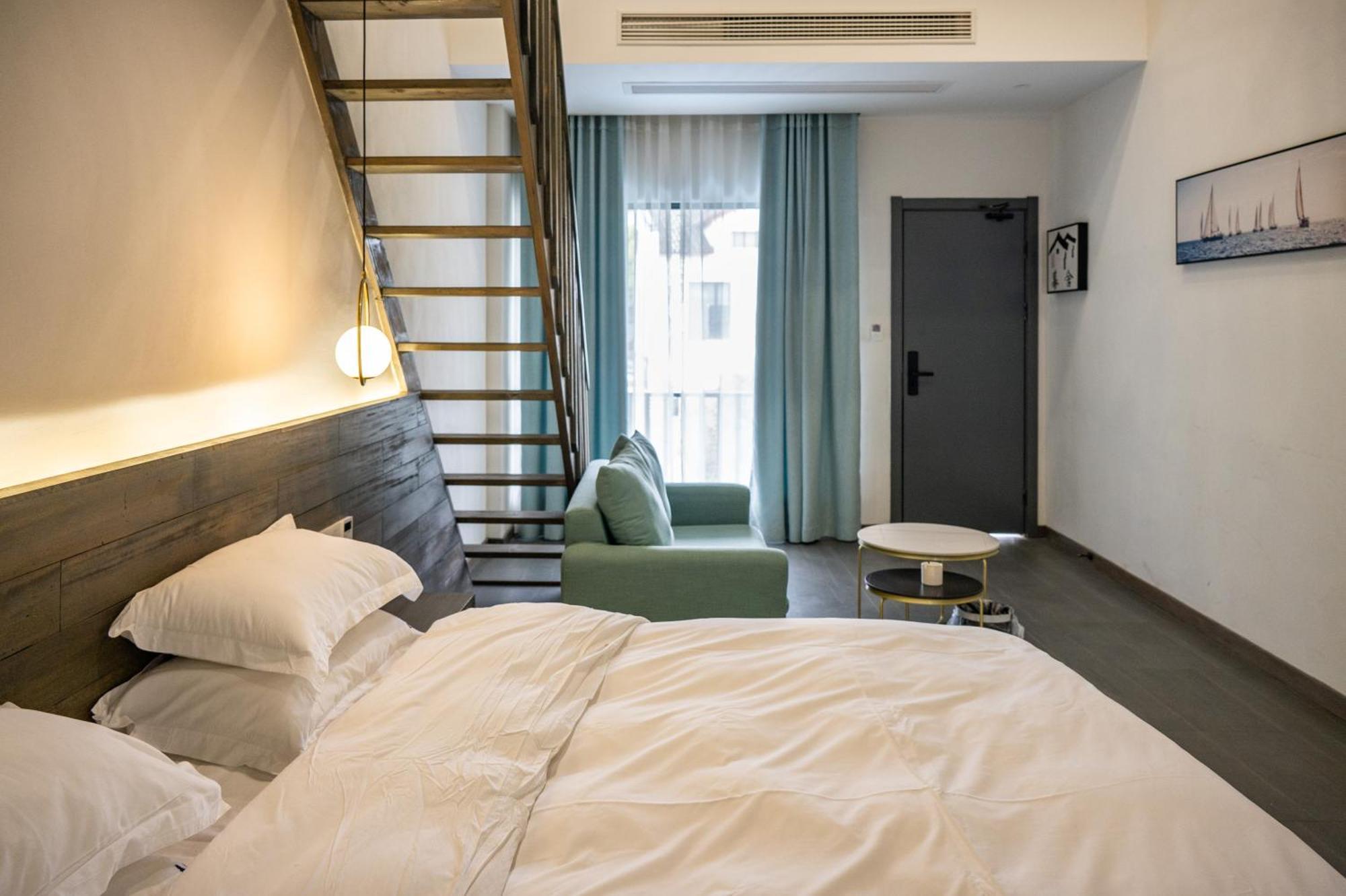 Tingjian Musu Private Soup Design Homestay - South Gate Of Wuzhen Xizha Scenic Area Tongxiang Eksteriør bilde