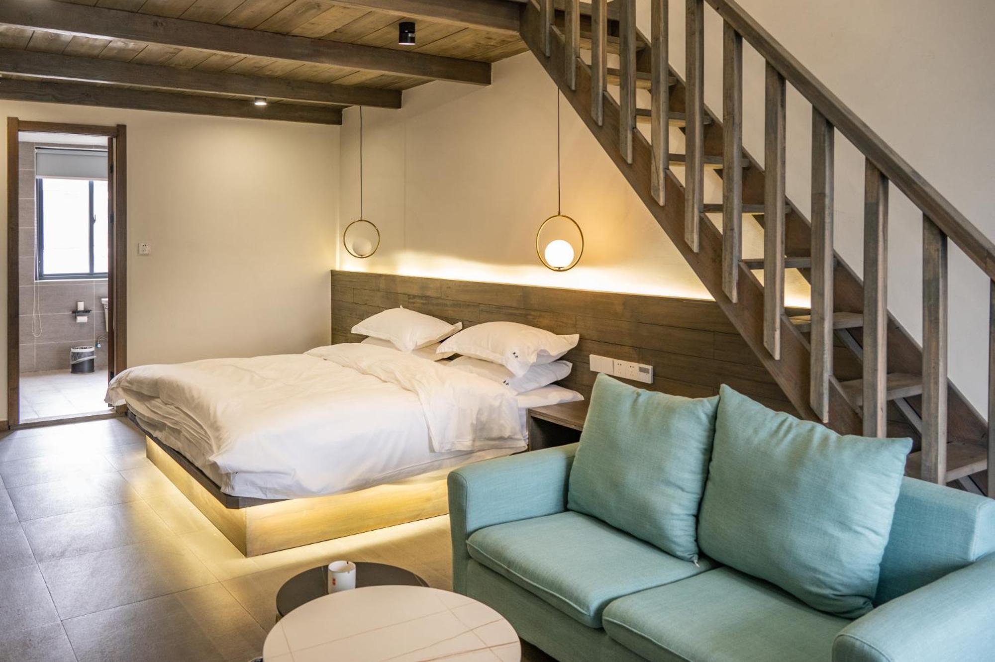 Tingjian Musu Private Soup Design Homestay - South Gate Of Wuzhen Xizha Scenic Area Tongxiang Eksteriør bilde