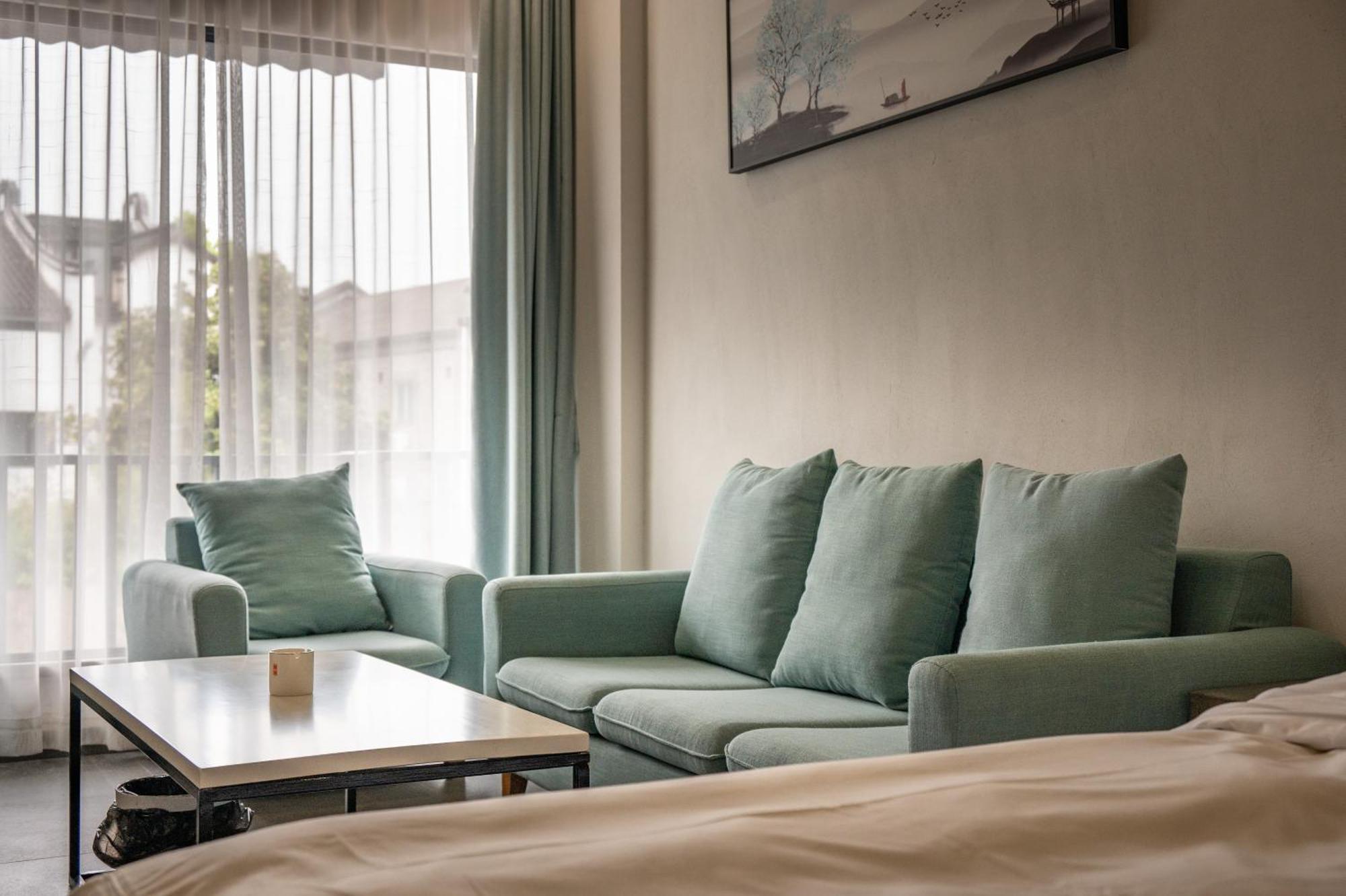 Tingjian Musu Private Soup Design Homestay - South Gate Of Wuzhen Xizha Scenic Area Tongxiang Eksteriør bilde