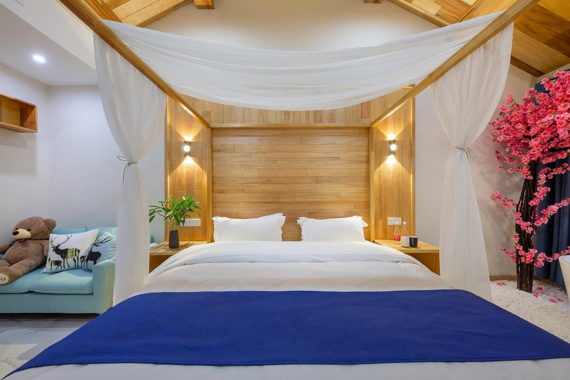 Tingjian Musu Private Soup Design Homestay - South Gate Of Wuzhen Xizha Scenic Area Tongxiang Eksteriør bilde