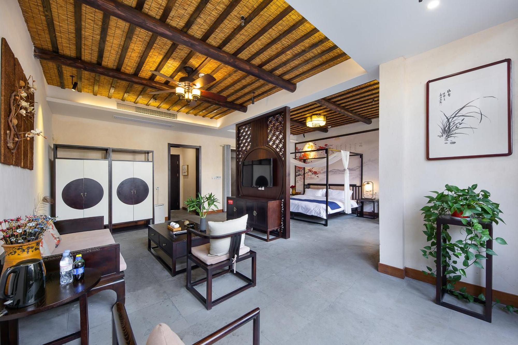 Tingjian Musu Private Soup Design Homestay - South Gate Of Wuzhen Xizha Scenic Area Tongxiang Eksteriør bilde