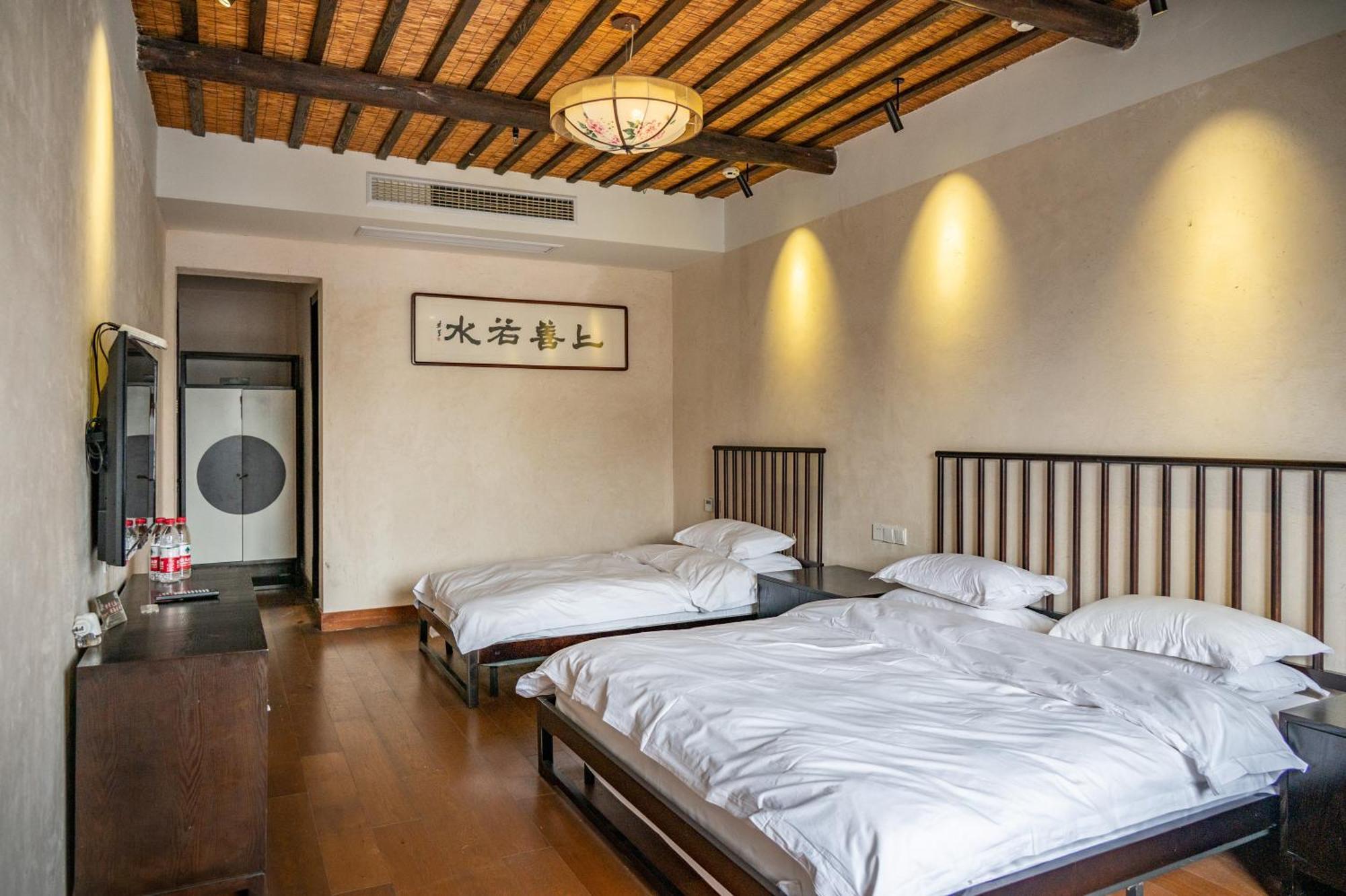 Tingjian Musu Private Soup Design Homestay - South Gate Of Wuzhen Xizha Scenic Area Tongxiang Eksteriør bilde