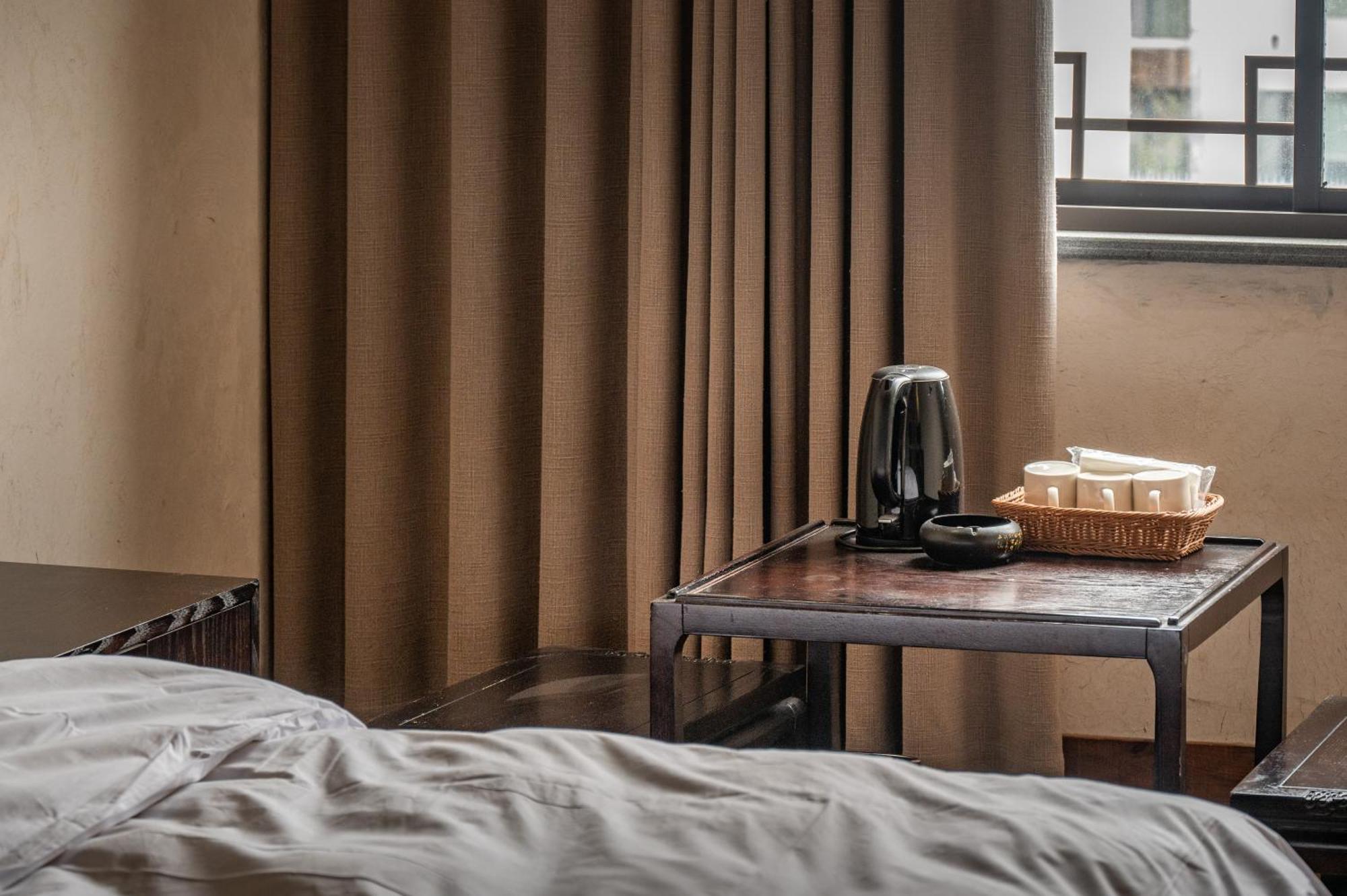 Tingjian Musu Private Soup Design Homestay - South Gate Of Wuzhen Xizha Scenic Area Tongxiang Eksteriør bilde