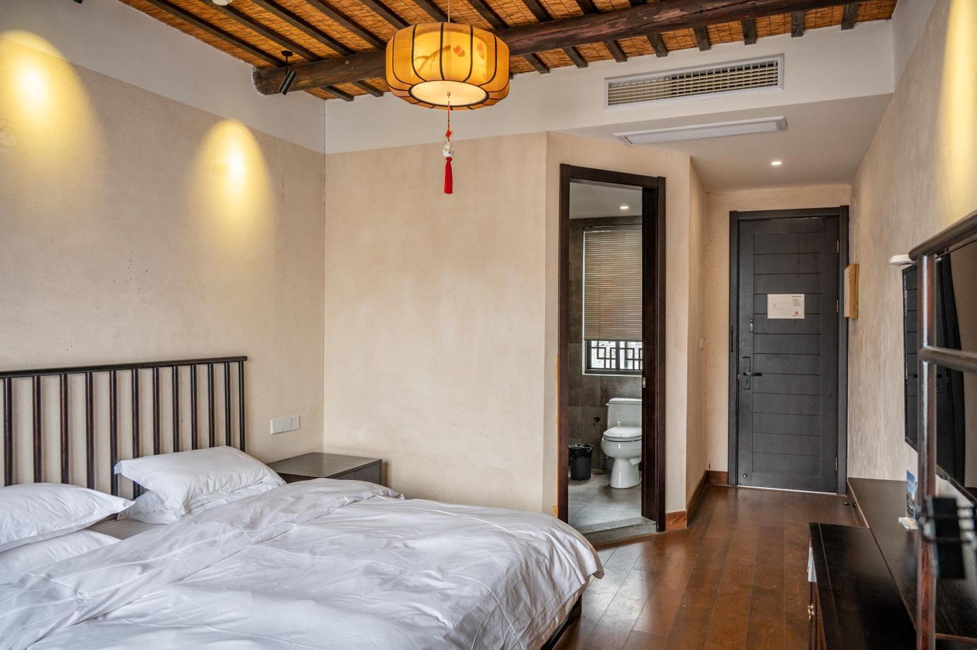 Tingjian Musu Private Soup Design Homestay - South Gate Of Wuzhen Xizha Scenic Area Tongxiang Eksteriør bilde