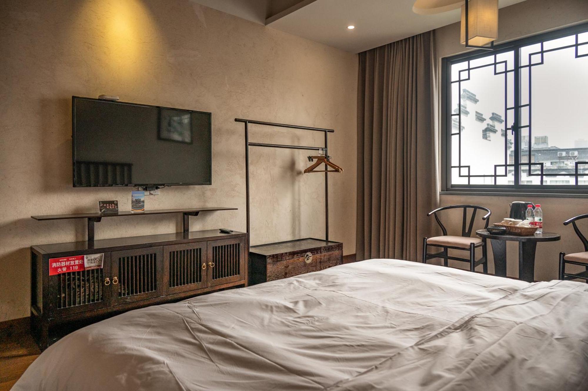 Tingjian Musu Private Soup Design Homestay - South Gate Of Wuzhen Xizha Scenic Area Tongxiang Eksteriør bilde